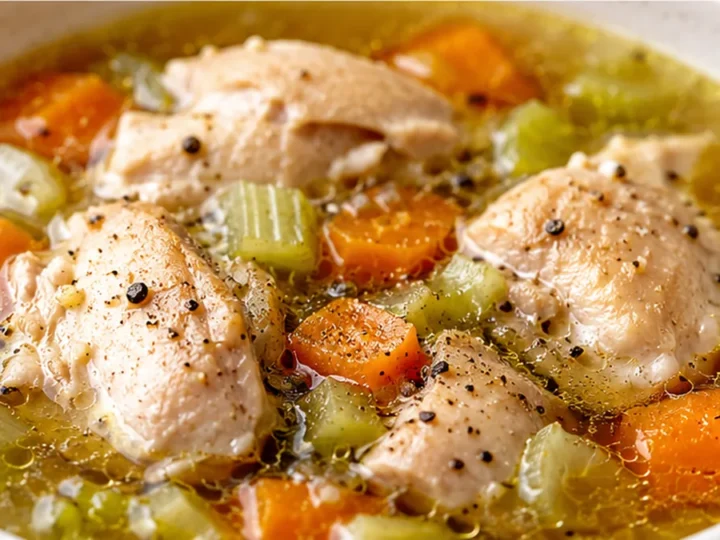 Cozy Chicken Broth Bowl