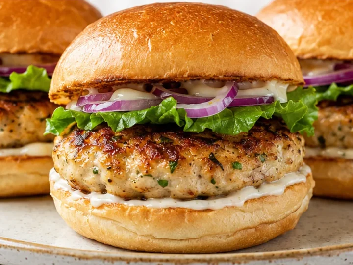 Juicy Chicken Burgers