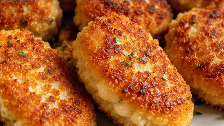 Crispy Chicken Croquettes