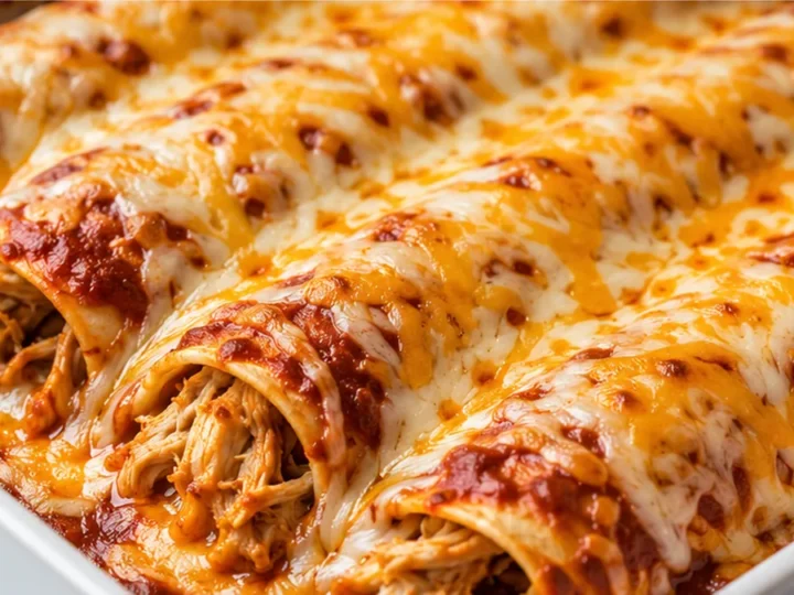Cheesy Chicken Enchiladas