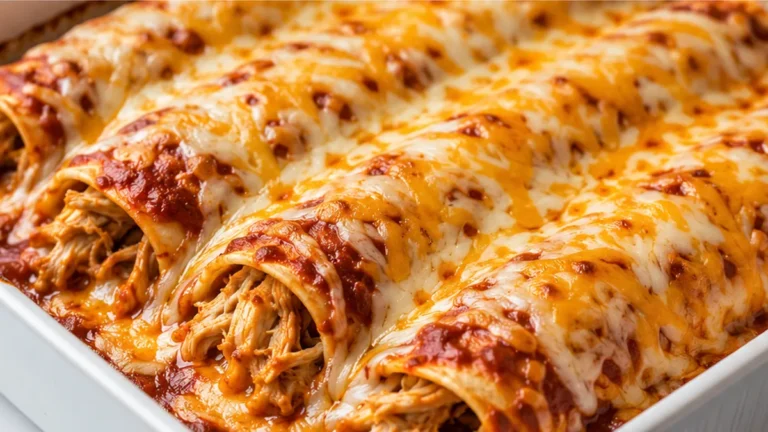 Cheesy Chicken Enchiladas
