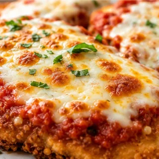 Crispy Chicken Parmesan