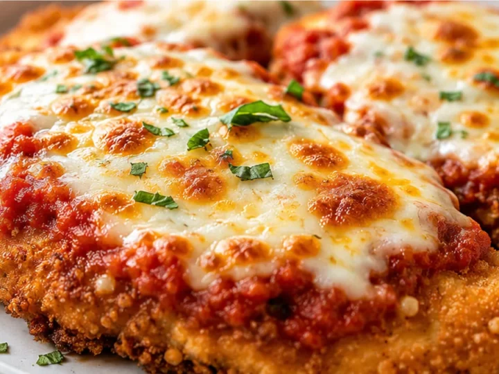 Crispy Chicken Parmesan