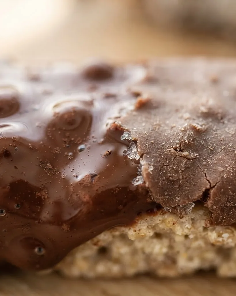 Detail view of why Cocoa Butter Coating Melts Differently Than Palm Oil