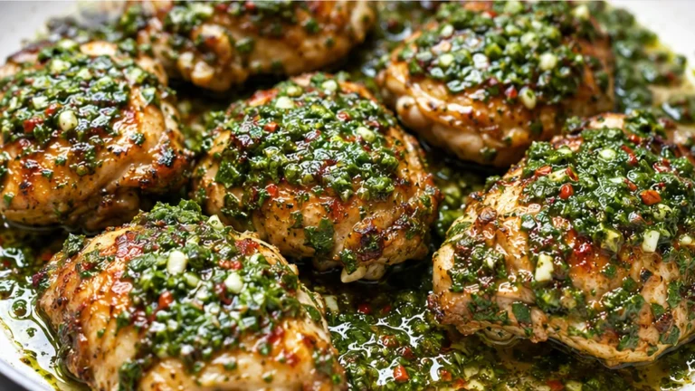 Juicy Chimichurri Chicken!