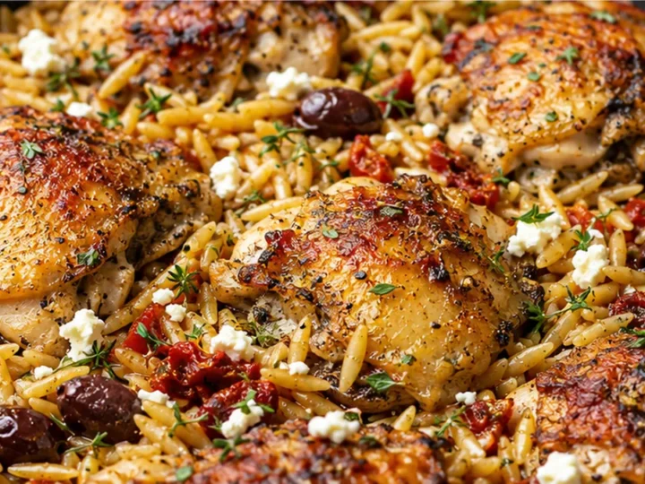 Greek Chicken & Orzo – Easy One-Pan Meal