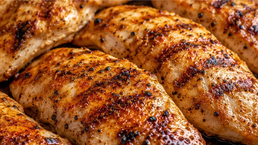Juicy Grilled Chicken! Master the art of grilled chicken with this easy recipe! Achieve juicy, flavorful results with a simple brine and smoky spice blend. Perf