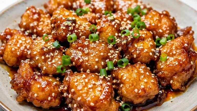 Crispy Sesame Chicken Recipe