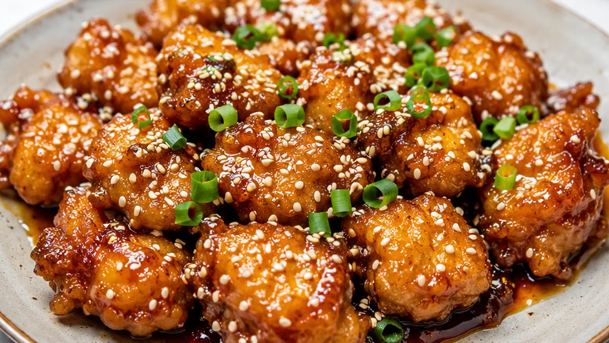 Crispy Sesame Chicken Recipe - Sesame chicken: Make this incredibly easy and crispy chicken recipe at home in under 30 minutes. Sweet, savory, and better than t