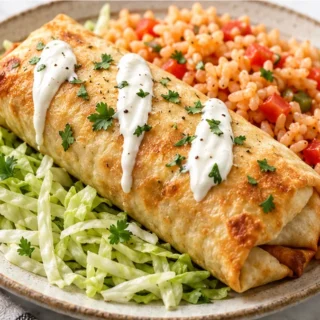 Crispy Baked Chicken Chimichangas That Will Wow You!
