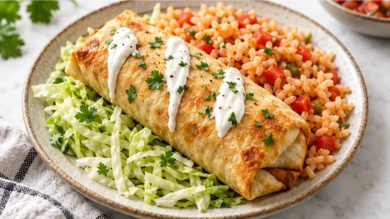 Crispy Baked Chicken Chimichangas That Will Wow You!