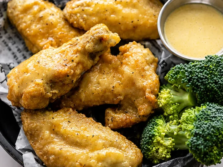 Golden Honey Mustard Wings
