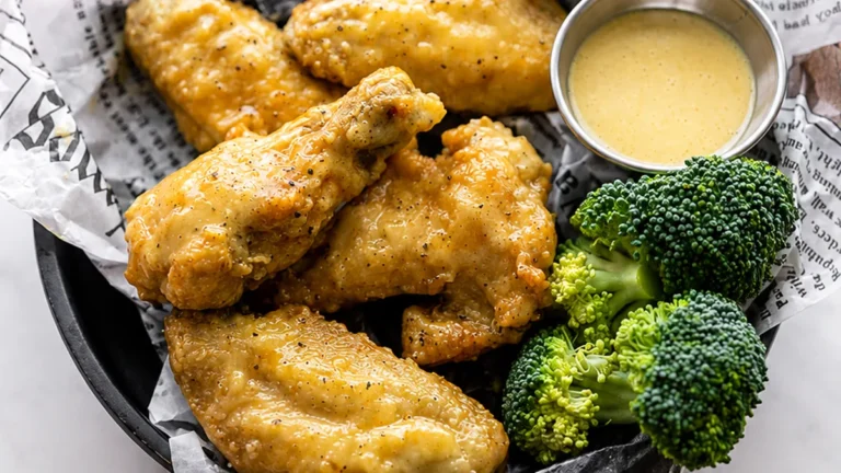 Golden Honey Mustard Wings
