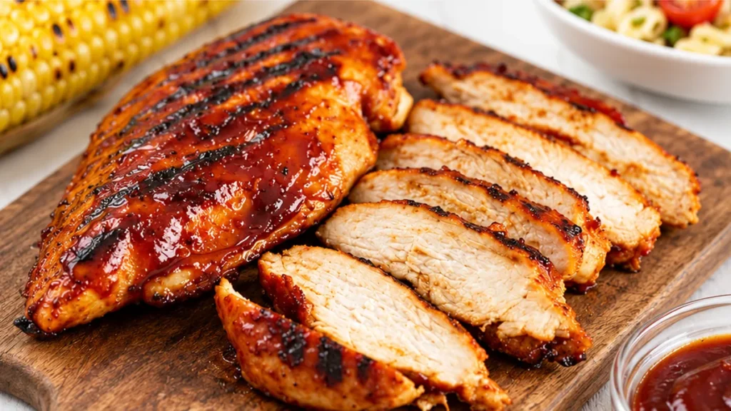 Juiciest BBQ Chicken Breasts!