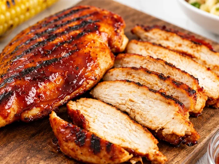 Juiciest BBQ Chicken Breasts!