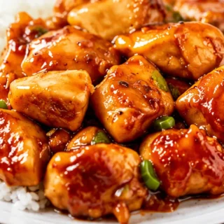 Sticky Honey Garlic Chicken