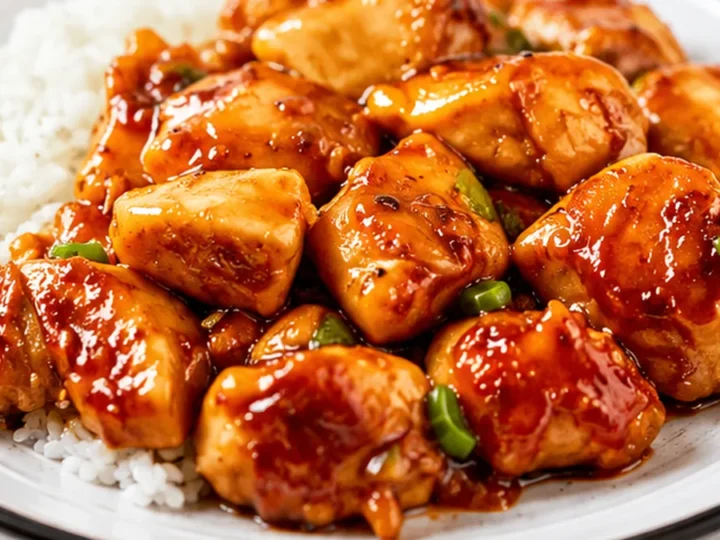 Sticky Honey Garlic Chicken