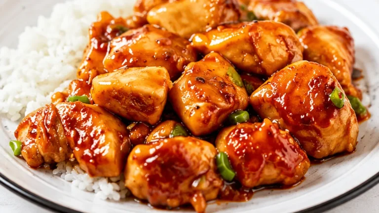Sticky Honey Garlic Chicken