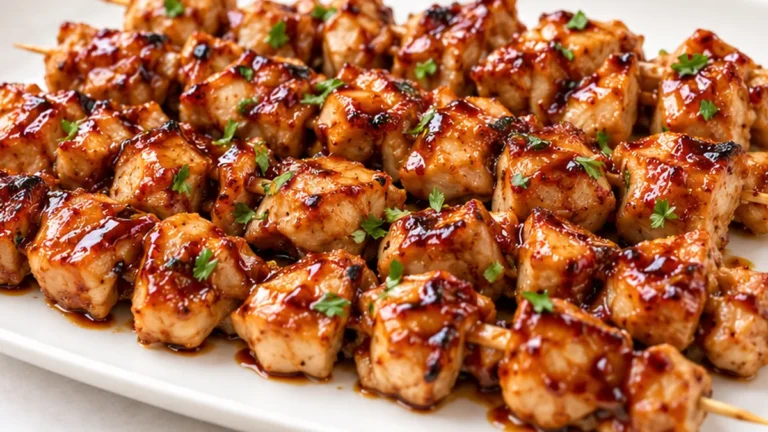 Teriyaki Chicken Kebabs!